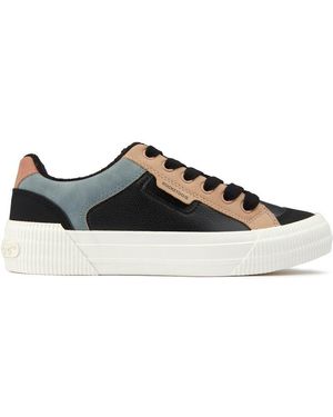 Rocket Dog Cheery Blocked Trainers - Black