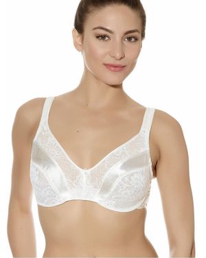 Wacoal Bfa105 Le Minimiser Slimming Bra - White