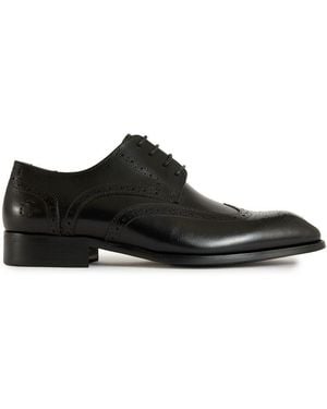 Simon Carter Safi Brogue Shoes - Black