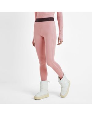 TOG24 Snowdon Thermal Leggings Faded - Pink