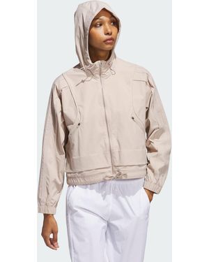 adidas Originals Beyond Full-Zip Hoodie - Natural