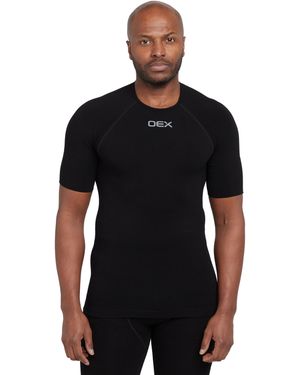 OEX Barneo Short Sleeve Baselayer Top - Black