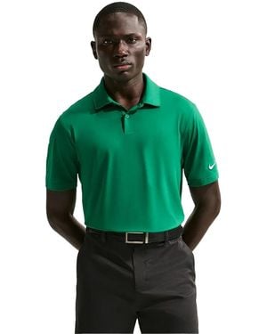 Nike Velocity-Poloshirt Voor (Malachietgroen/Wit)