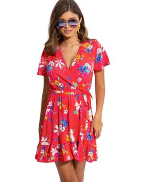 Pour Moi 91081 Tiered Wrap Dress