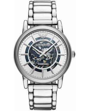 Emporio Armani Ar60006 Automatic Watch - Metallic