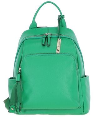 Ashwood Leather 'Lusso Legato' Real Backpack - Green