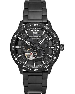 Emporio Armani Mario Watch Ar60054 Stainless Steel - Black