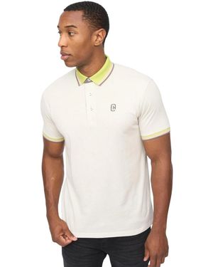Crosshatch Chimlacks Polo Shirt Cotton - White