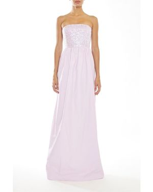 True Decadence Wrap Maxi Bandeau Dress - Purple
