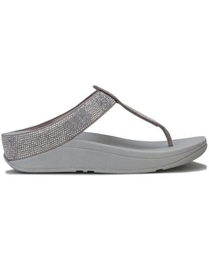 Fitflop Fit Flop Toe Post Sandal - Grey