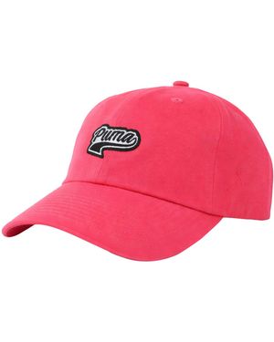 PUMA Script Logo Cap - Pink
