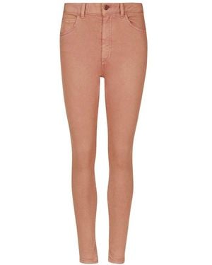Secret Label Tencel Super Skinny Coloured Jeans - Orange
