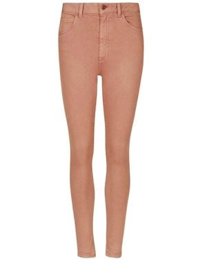Secret Label Tencel Super Skinny Coloured Jeans - Orange
