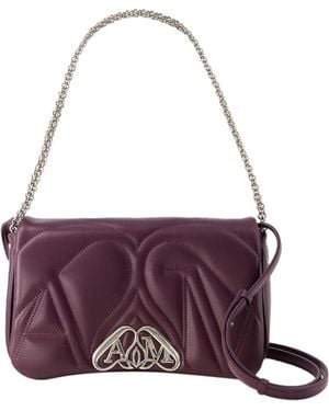 McQueen The Seal Small Bag - Purple