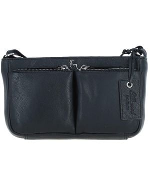 Ashwood Leather 'Iverness' Real Crossbody Bag - Grey