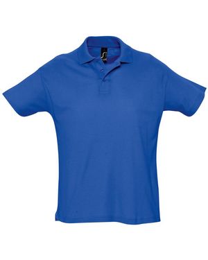 Sol's Summer Ii Pique Short Sleeve Polo Shirt (Royal) - Blue
