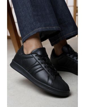 Where's That From Yamileth Stripe Panel Detailed Trainer - Blue