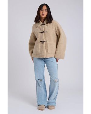 Urban Bliss Duffle Coat - Blue