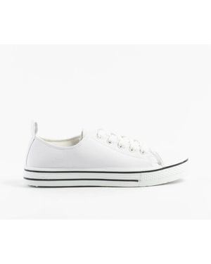 Dr Keller Jenny Shoes Textile - White