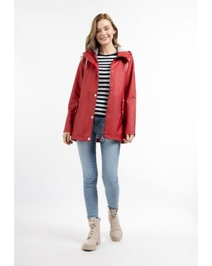 Dreimaster Regenjas Dames Rood