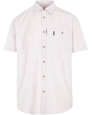 Trespass Basham Woven Shirt (Oatmilk) - White