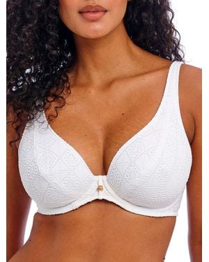 Freya Nomad Nights High Apex Bikini Top - White