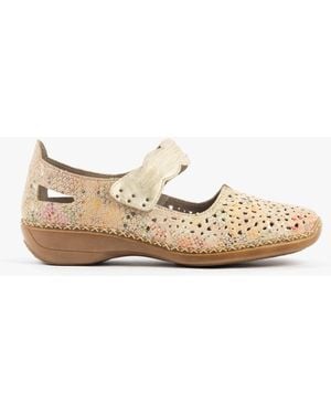 Rieker 41399-92 Shoes Multi - White