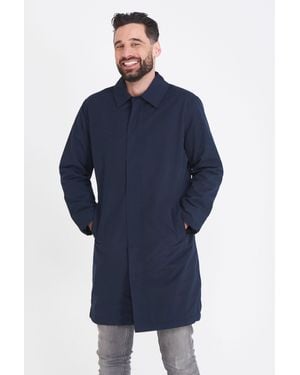 Carter & Jones Fleece Lined Raincoat - Blue
