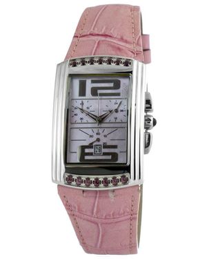Chronotech Multicolour Leather Watch