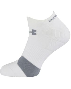 Under Armour Launch Run No Show Socks - Grey
