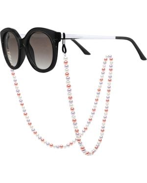 Ateliers Saint Germain Rij Van Parels Brilhouder - Metallic