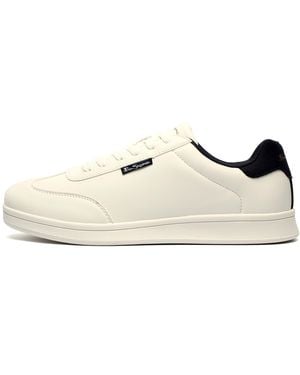 Ben Sherman Original Kenny Wide Fit Trainers - Black
