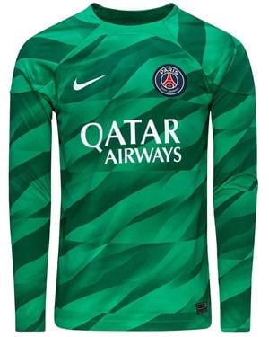 Nike Psg Long Sleeve Goalkeeper Top - Green