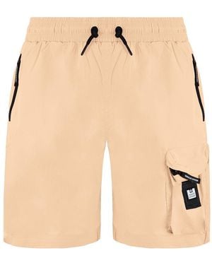Weekend Offender Sunrise Hills Apricot Shorts - Natural