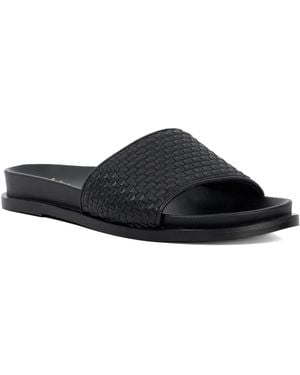 Dune Lilas Sandals - Black