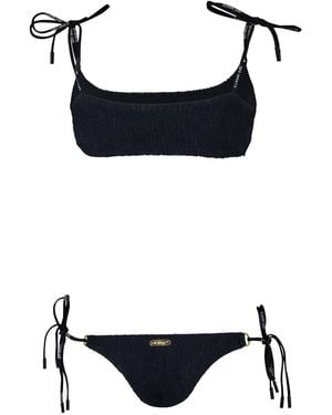 Off-White c/o Virgil Abloh Off Beachwear Bikini - Black
