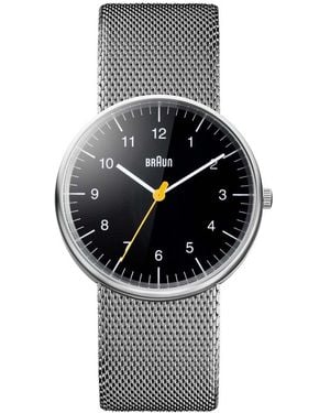 Braun Bn0021Bkslmhg Classic Watch - Grey