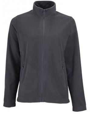 Sol's Ladies Norman Fleece Jacket - Grey