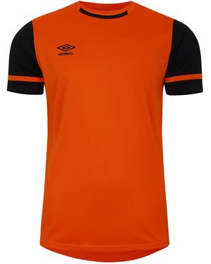 Umbro Cavelle Jersey T-Shirt (Shocking/ - Orange
