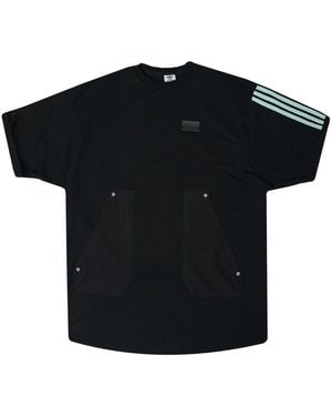 adidas Crew Neck Regular Fit Short Sleeve T-Shirt - Black