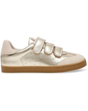 Steve Madden Suede Daybreak Gl1 Trainers - Natural