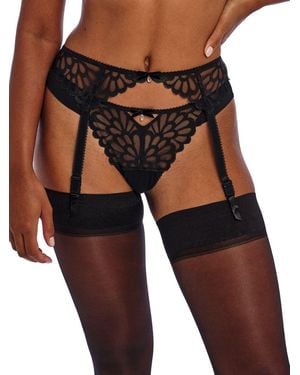 Freya Loveland Suspender Belt - Black