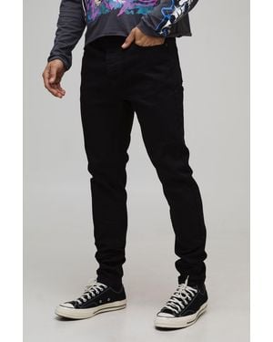 BoohooMAN Basic Skinny Fit Jeans - Black