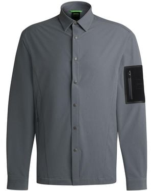 BOSS Expedit Overshirt - Grey