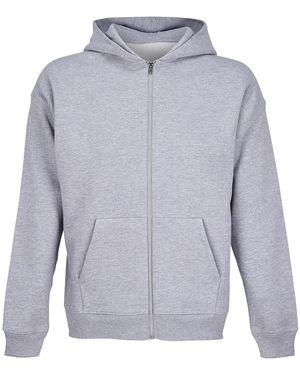 Sol's Adult Jelo Full Zip Hoodie Marl) - Blue