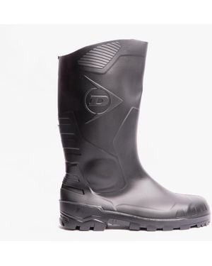 Dunlop Devon Steel Safety Wellington Boots - Grey