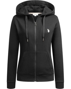 U.S. POLO ASSN. Sweatjack Usrubyy Van Katoen-Polyester Mix - Zwart