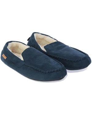 Ben Sherman Casa Cartegena Moccasin Slippers - Blue