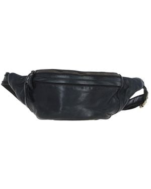 Ashwood Leather Real Bum Bag - Black