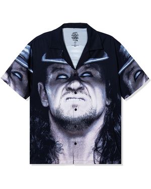 ANTI SOCIAL SOCIAL CLUB Anti Social Club Assc X Wwe Undertaker Button Down - Blue